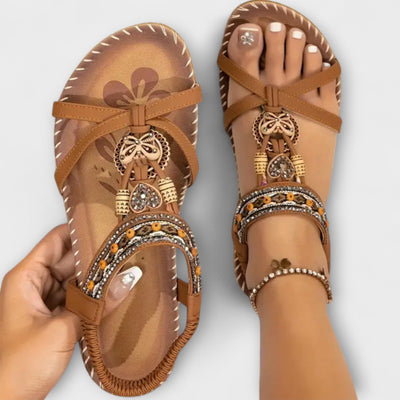Claudia - Orthopädische Ibiza inspirierte Sandalen