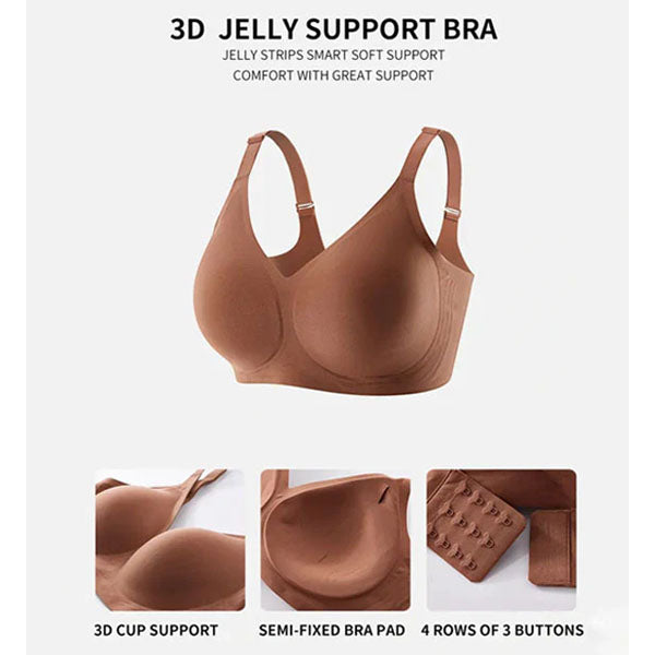 ComfyPrime™ Jelly Lifting BH – Drahtloser Halt & Top-Komfort