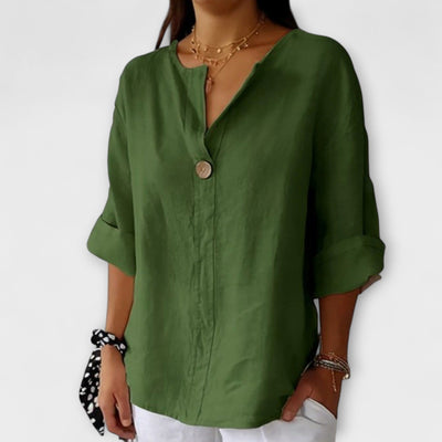 Nicole - Stilvolle Bluse mit V-Ausschnitt