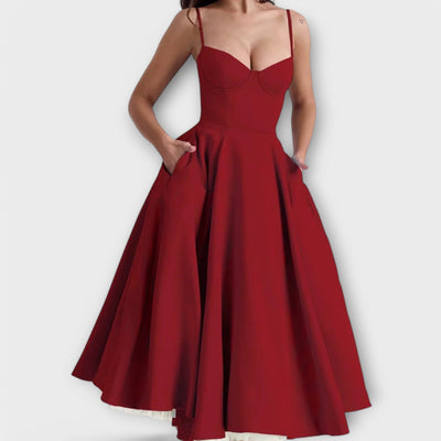 Mélie – Leichtes Sommerkleid mit Korsett-Detail
