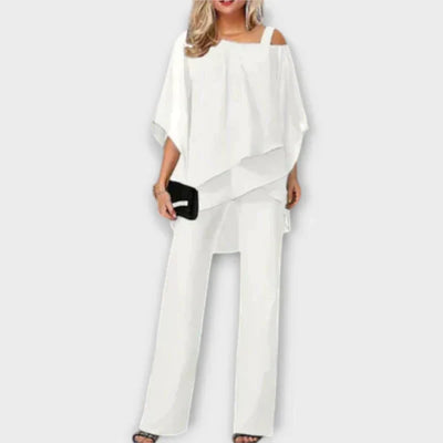 Chiffon-Abend-Set