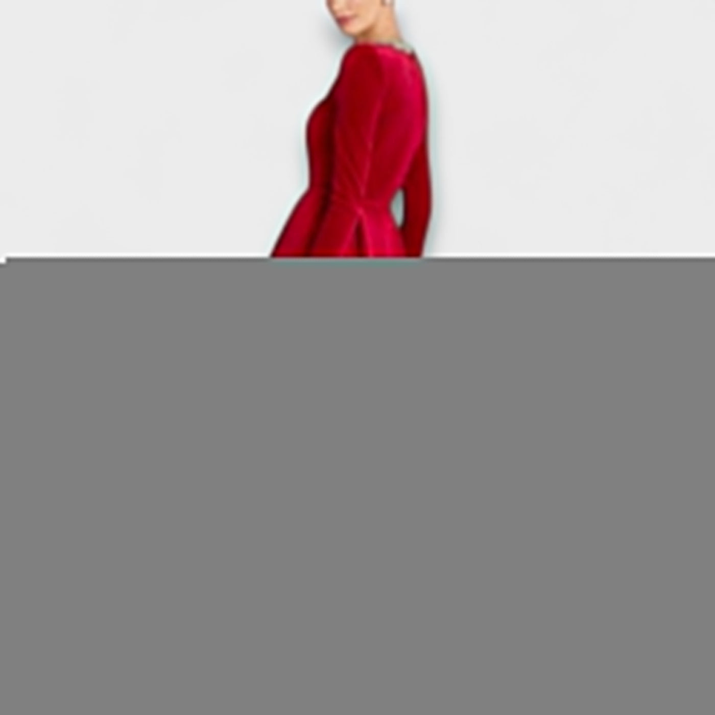 Wren - Samt-Mini-Kleid mit Juwelenverzierung