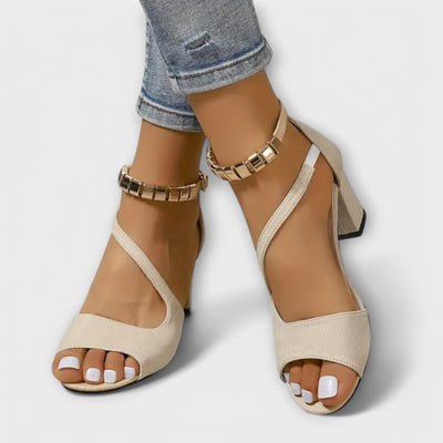 Juwel - Orthopädische Damen-Sommer-High-Heels