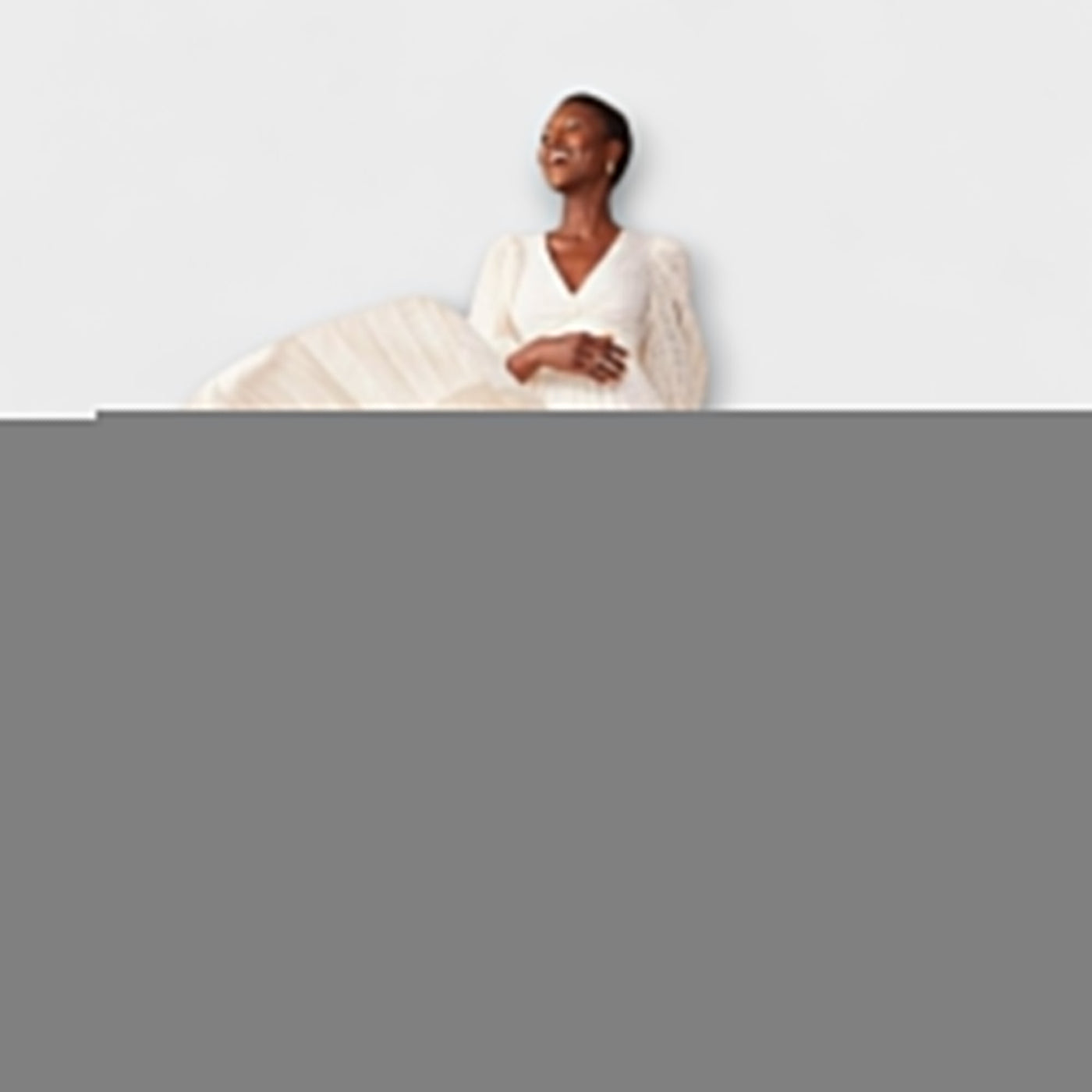 Elsa - Creme Maxi-Kleid von Allegory