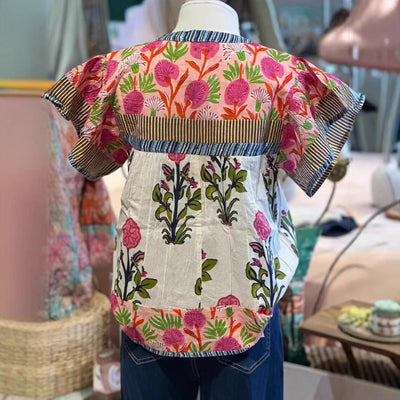 Uriella™ Bestickte Boho-Bluse