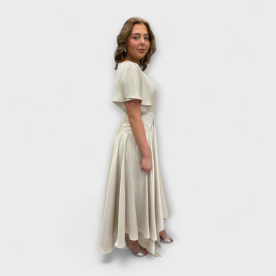 Anni – Maisonel Drapiertes Rockkleid