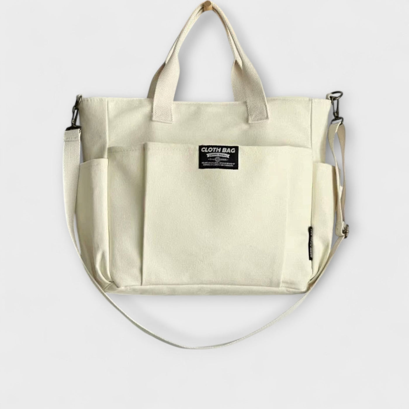 Minimalistische Canvas Tragetasche