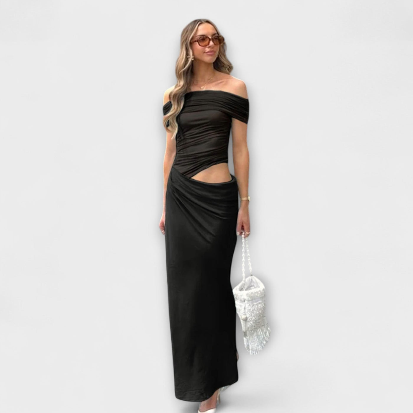 Puss - Rüschendes Unregelmäßiges Kleid