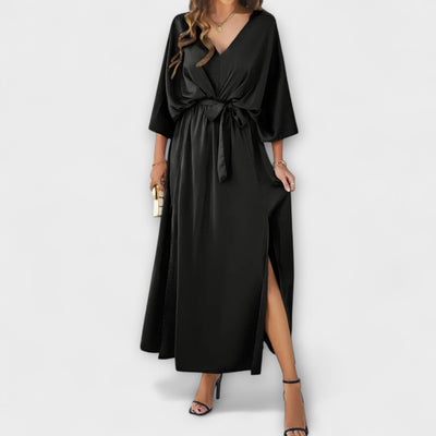 Sabrina - Maxikleid mit V-Ausschnitt