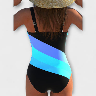 Miya - Vibrant-Print Badeanzug