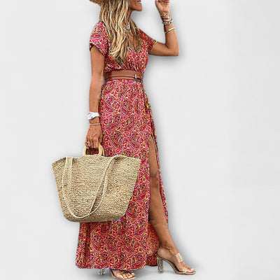 Sybella - Leichtes Boho-Maxikleid