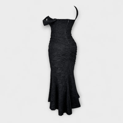 Renske - Langes Kleid mit Eleganten und Raffinierten Korsett